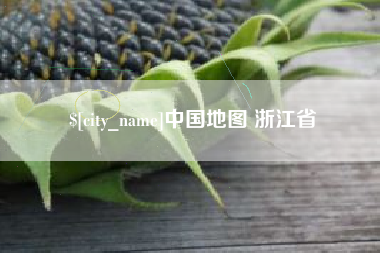 神木中国地图 浙江省