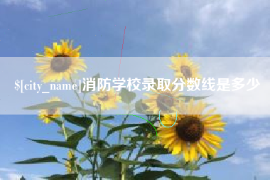 神木消防学校录取分数线是多少