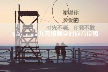 神木九宫格数字对应方位图