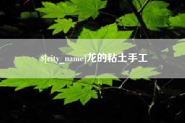 神木龙的粘土手工