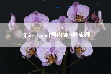 神木国内5000米成绩