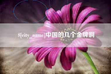 神木中国的几个金牌啊