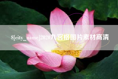 神木2020九宫格图片素材高清