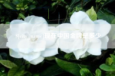 神木现在中国金牌是多少