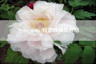 神木应急救援员价格