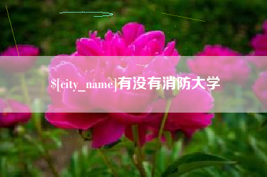 神木有没有消防大学