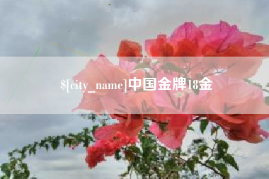 神木中国金牌18金