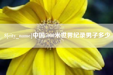 神木中国5000米世界纪录男子多少
