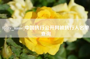 神木中国执行公开网被执行人名单查询