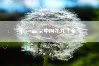 神木中国第九个金牌