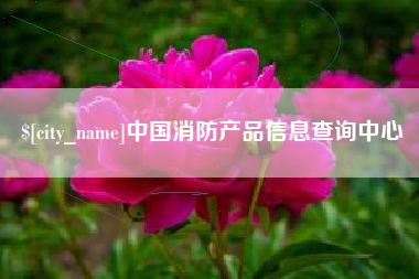 神木中国消防产品信息查询中心