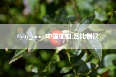 神木中国地图(含比例尺)